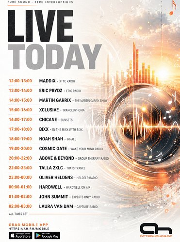 LIVE TODAY — MAY 1 🔥

Fresh sets, nonstop energy, and a full lineup streaming all day on AH.FM.

Lock in and don’t miss a mom...