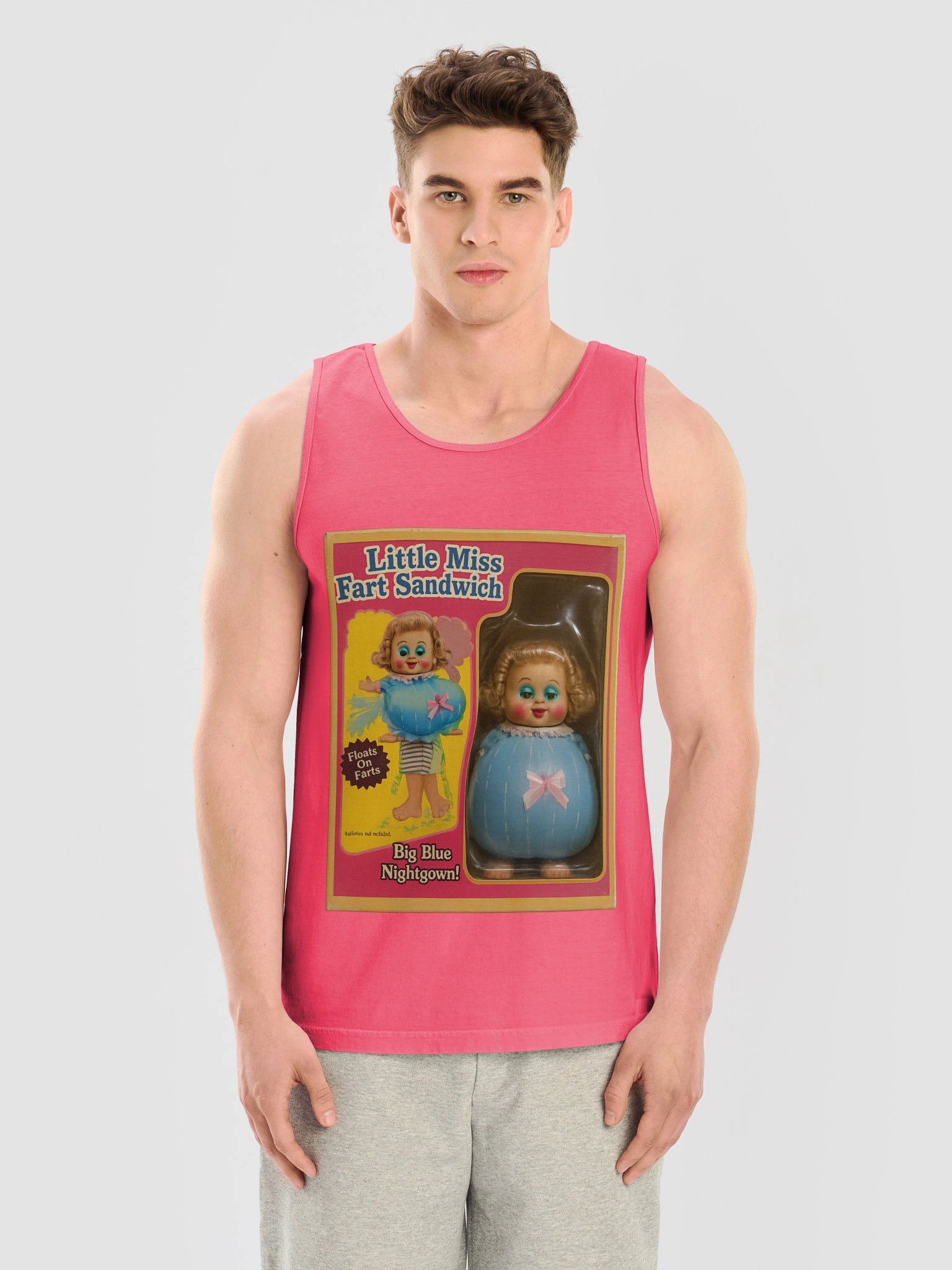 666 Toys | Little Miss Fart Sandwich | Comfort Colors Unisex Garment-Dyed Tank Top product image (1)