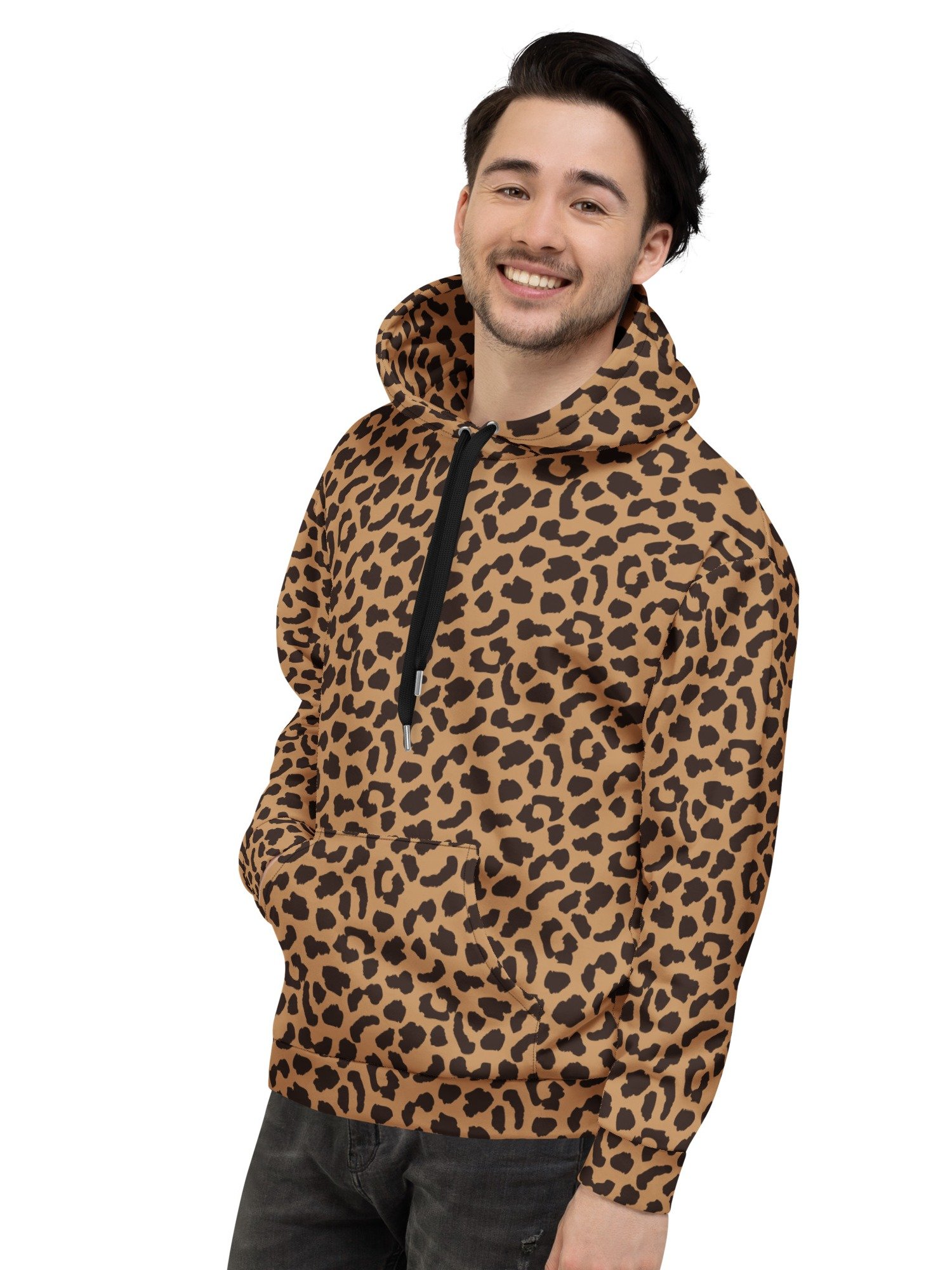 Bold Leopard Print Hoodie for Casual Streetwear product image (9)