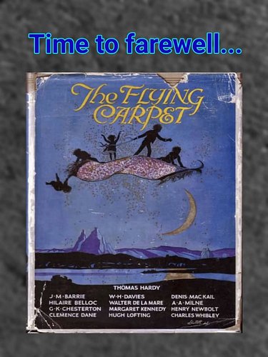 It's the last reading from The Flying Carpet, then we'll enjoy Hozy, the cozy organising & decorating game. Join me at 1pm NZ...