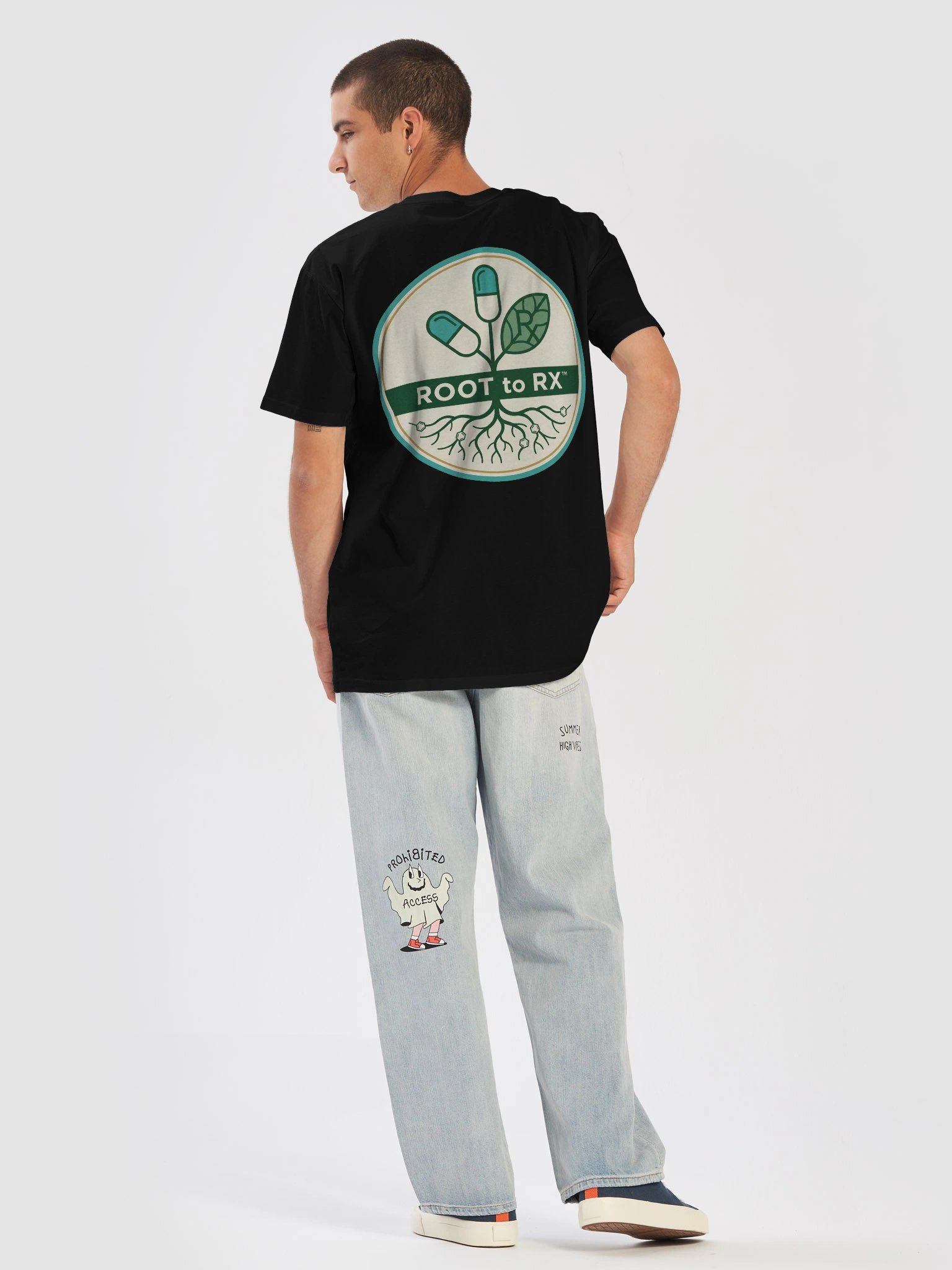 Root to Rx Logo Tee (Black) product image (6)