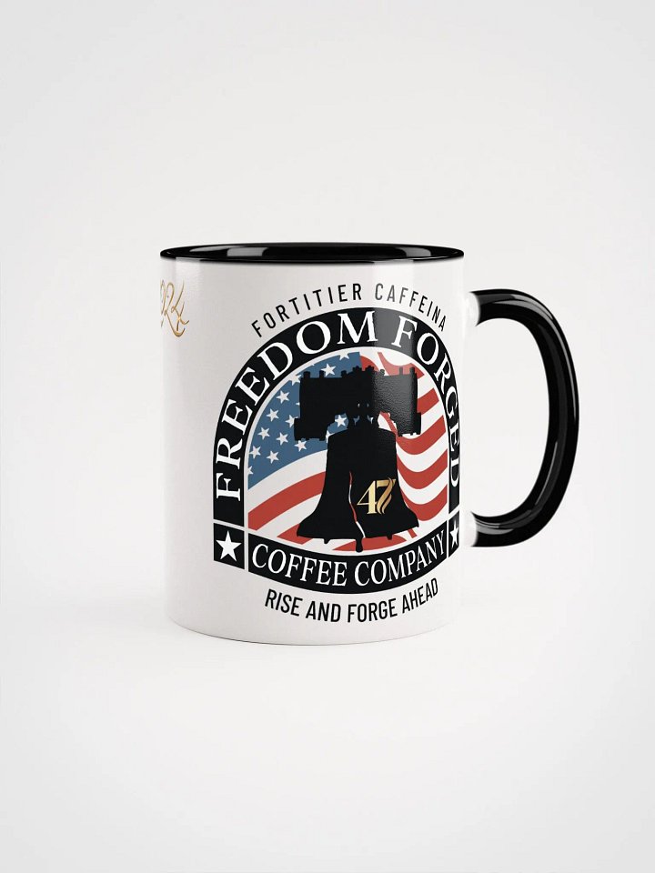 Limited Edition Trump 47th President Commemorative Mug – Freedom Forged Coffee Company 2024 product image (2)