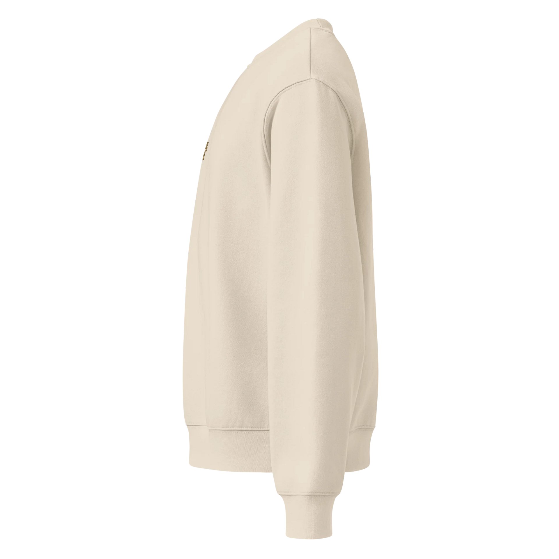 IMproving Myself Embroidered Sweatshirt (Beige) product image (3)