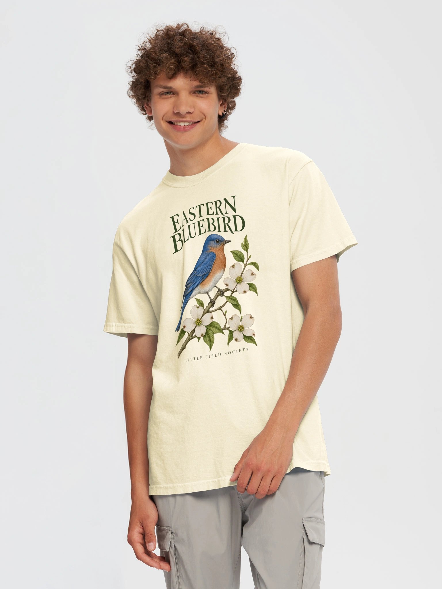 Eastern Bluebird — Birding T-Shirt product image (2)