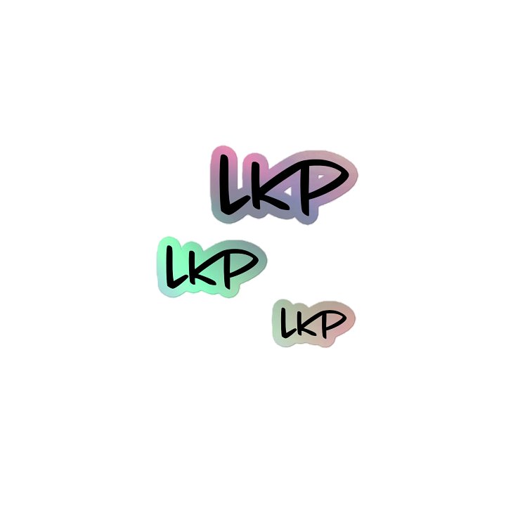 Low Key Philosopher Holograhpic Sticker product image (1)