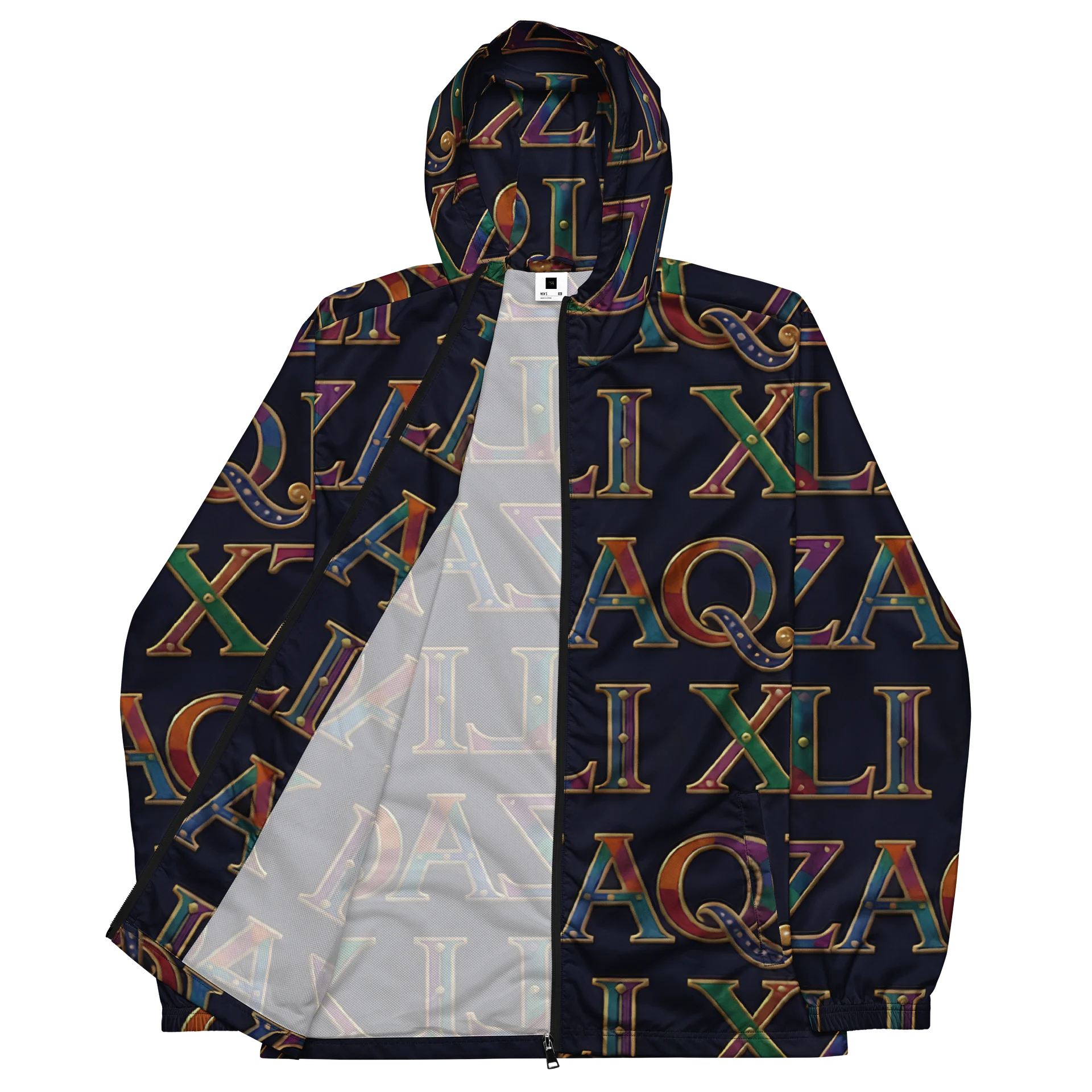 XZAQLI Men's Prism Monogram Windbreaker product image (1)
