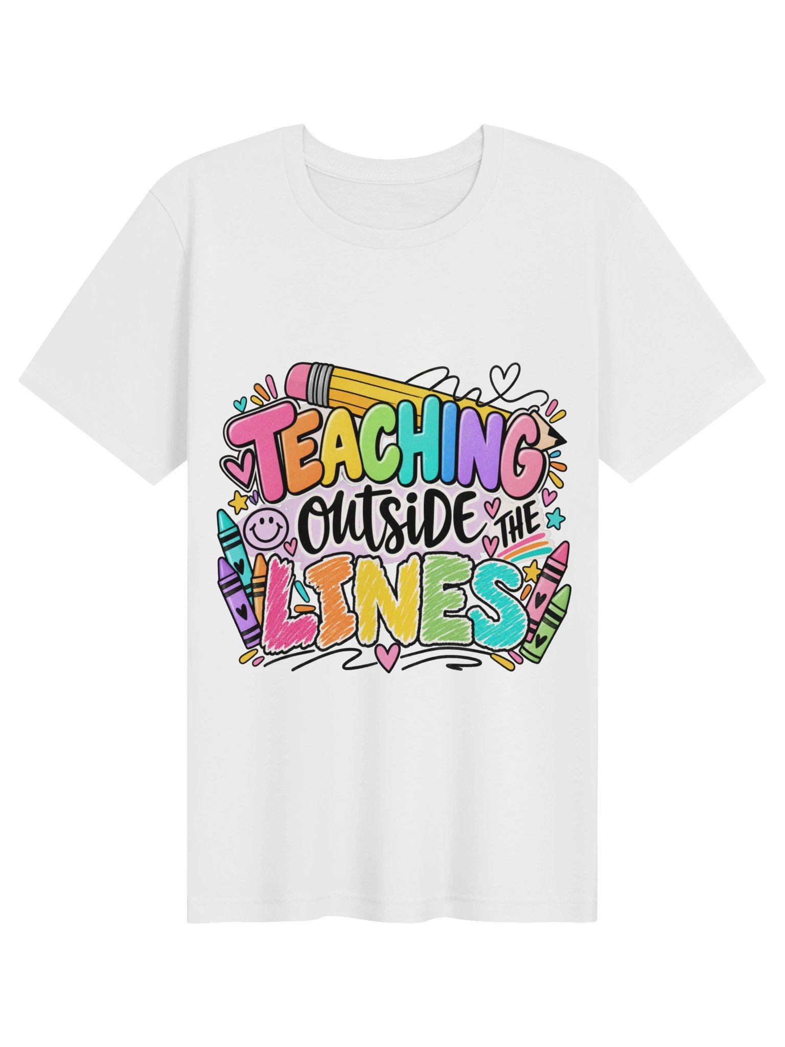 Teaching Outside the Lines T-Shirt product image (1)