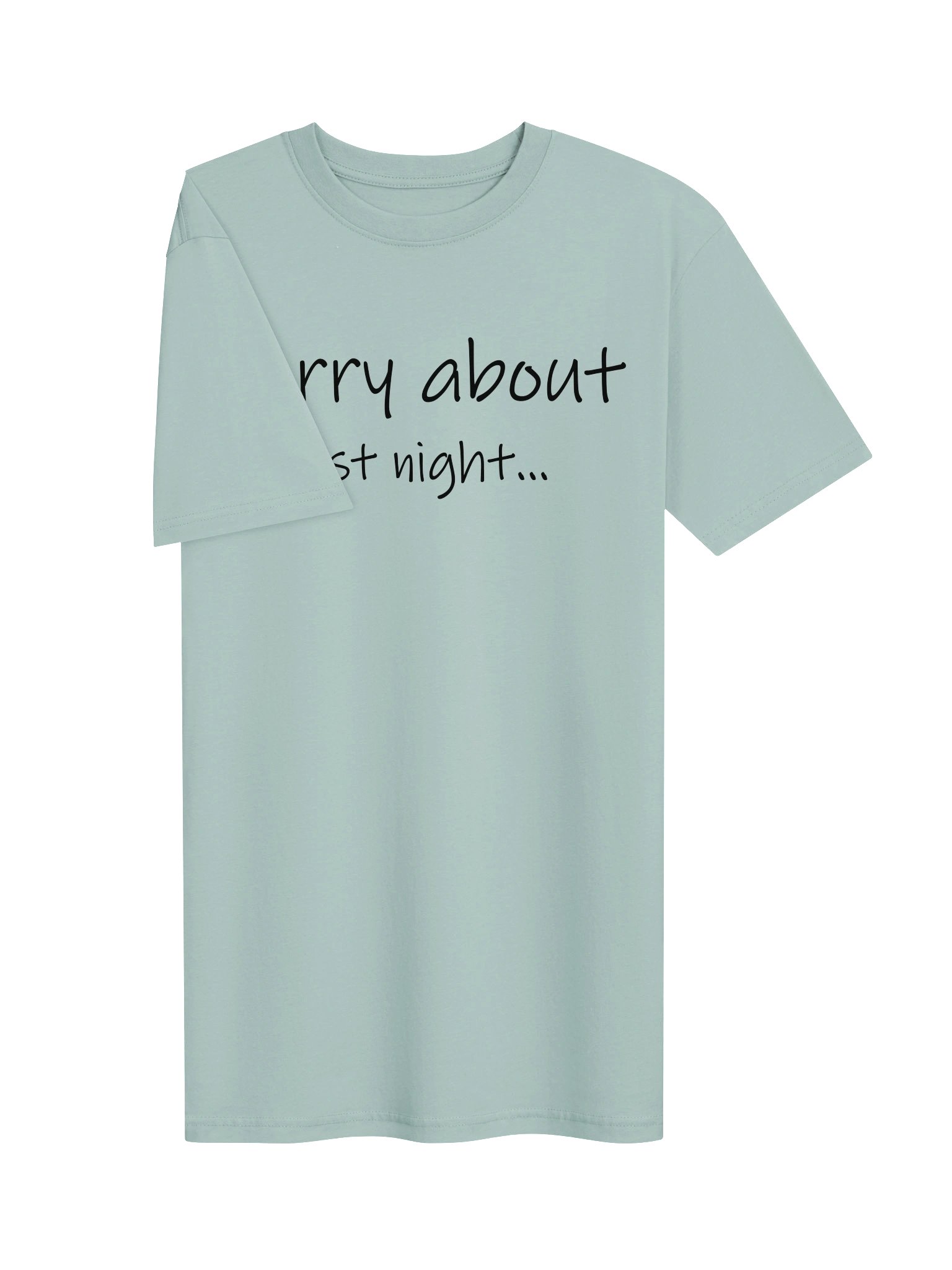Sorry About Last Night Heavyweight Tee Lt product image (8)