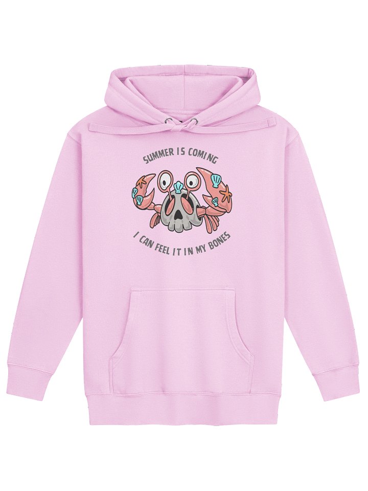 Summer Is Coming, I Can Feel It In My Bones — Skull Crab Hoodie product image (1)