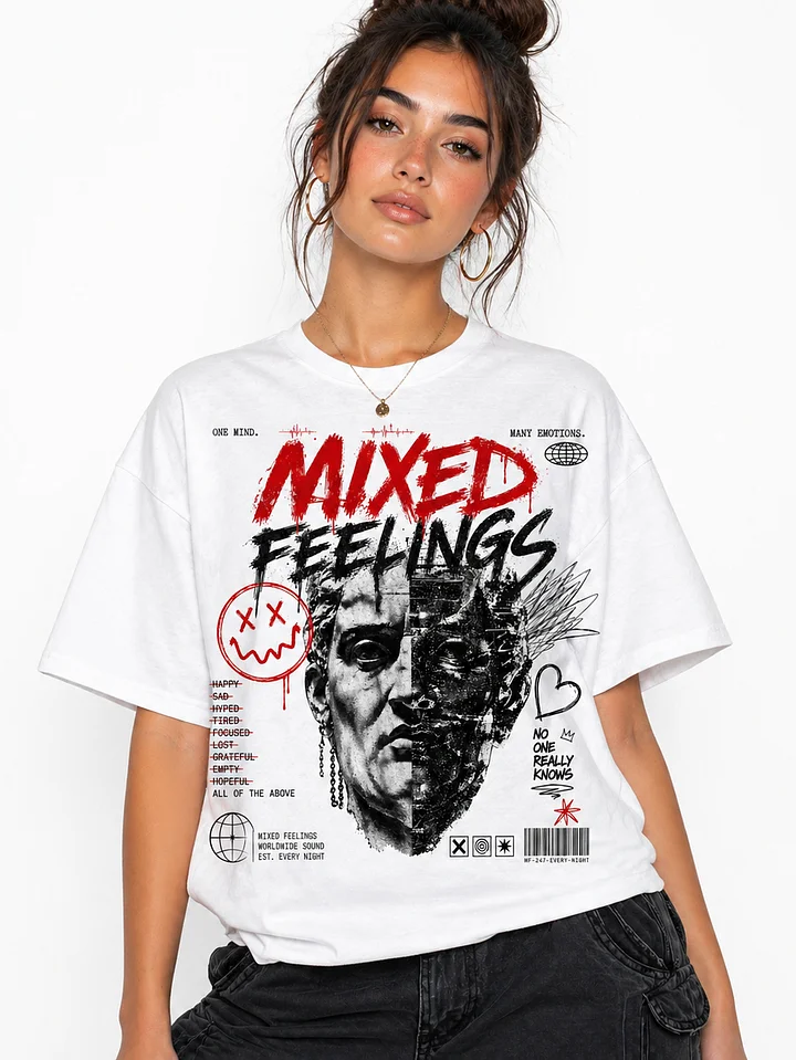 🎧 MIXED FEELINGS TEE product image (1)
