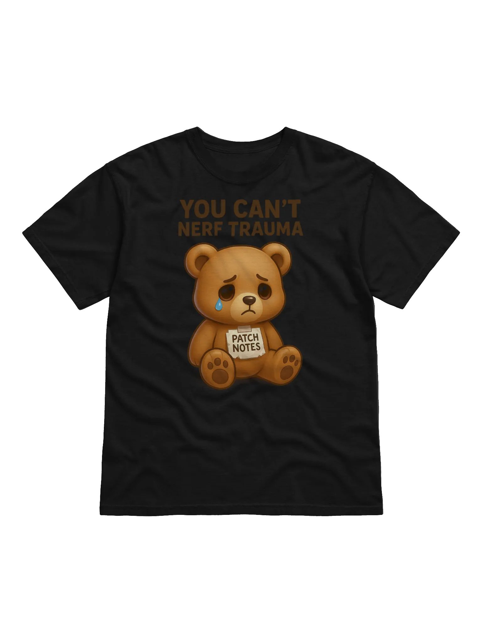 Trauma Teddy Patch Notes T-Shirt product image (1)