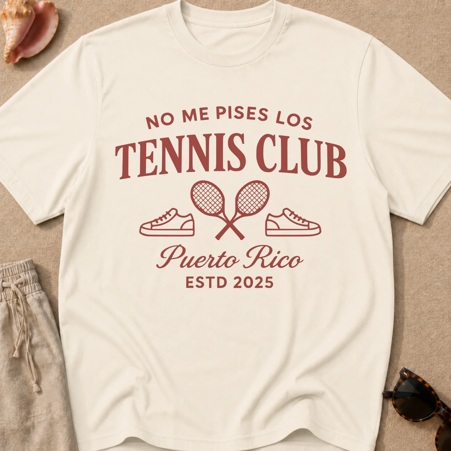 No Me Pises los Tennis Club Camiseta Unisex product image (1)