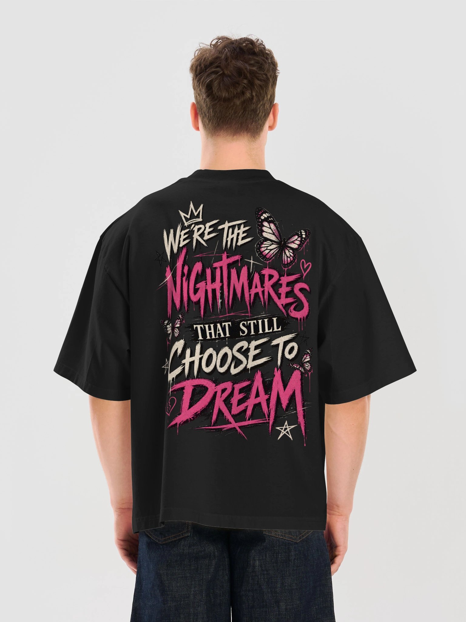 Nightmares Still Dream Oversized Tee product image (2)