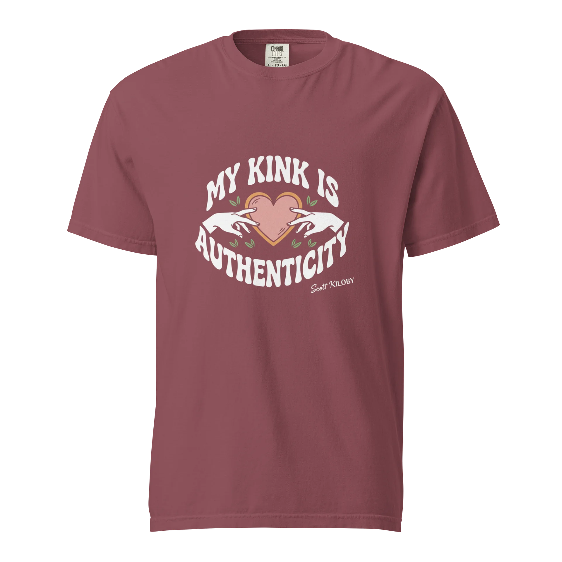 “My Kink Is Authenticity” Brick T-Shirt product image (1)