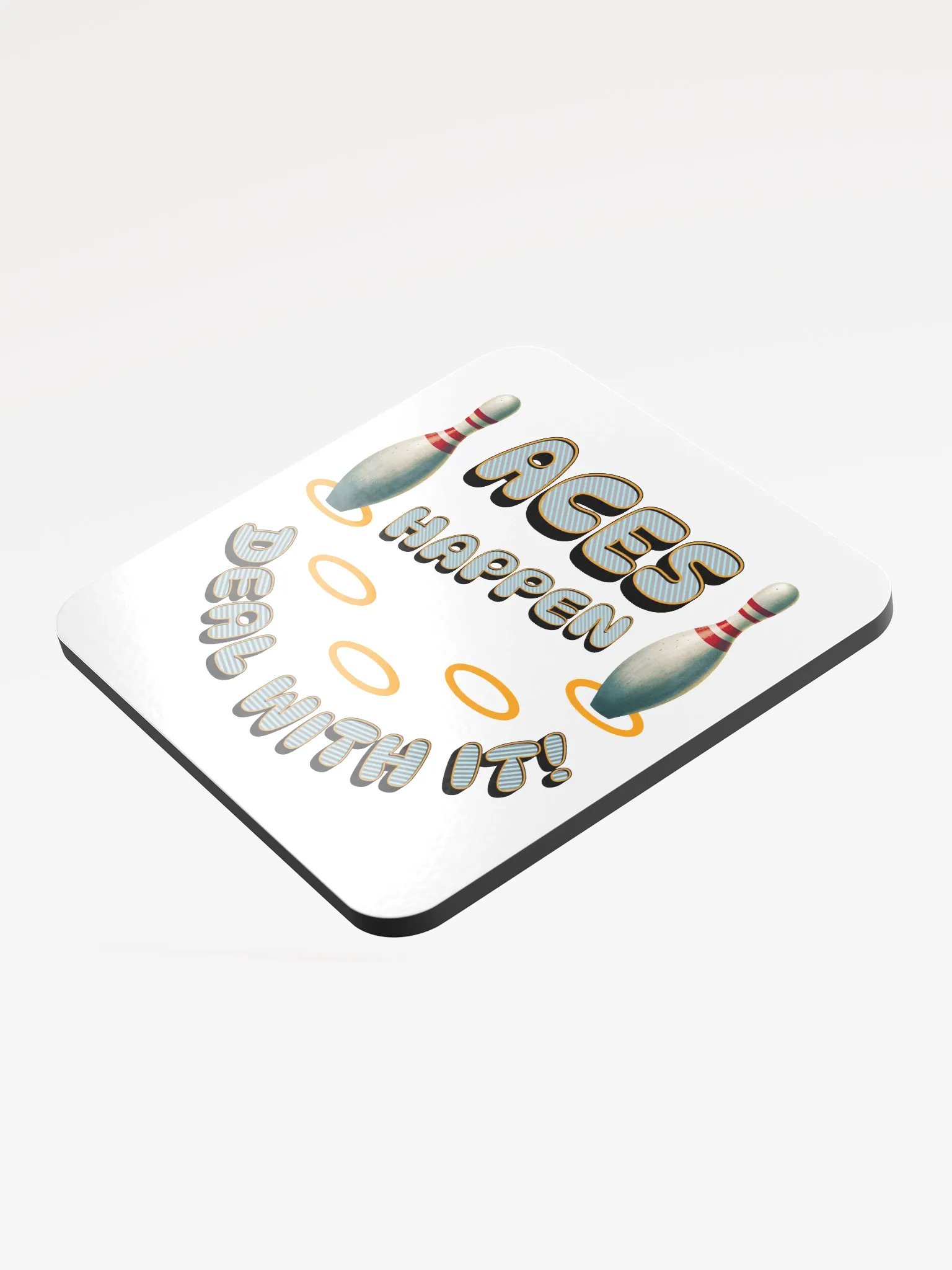 Aces Happen Deal With It Coaster Set product image (4)