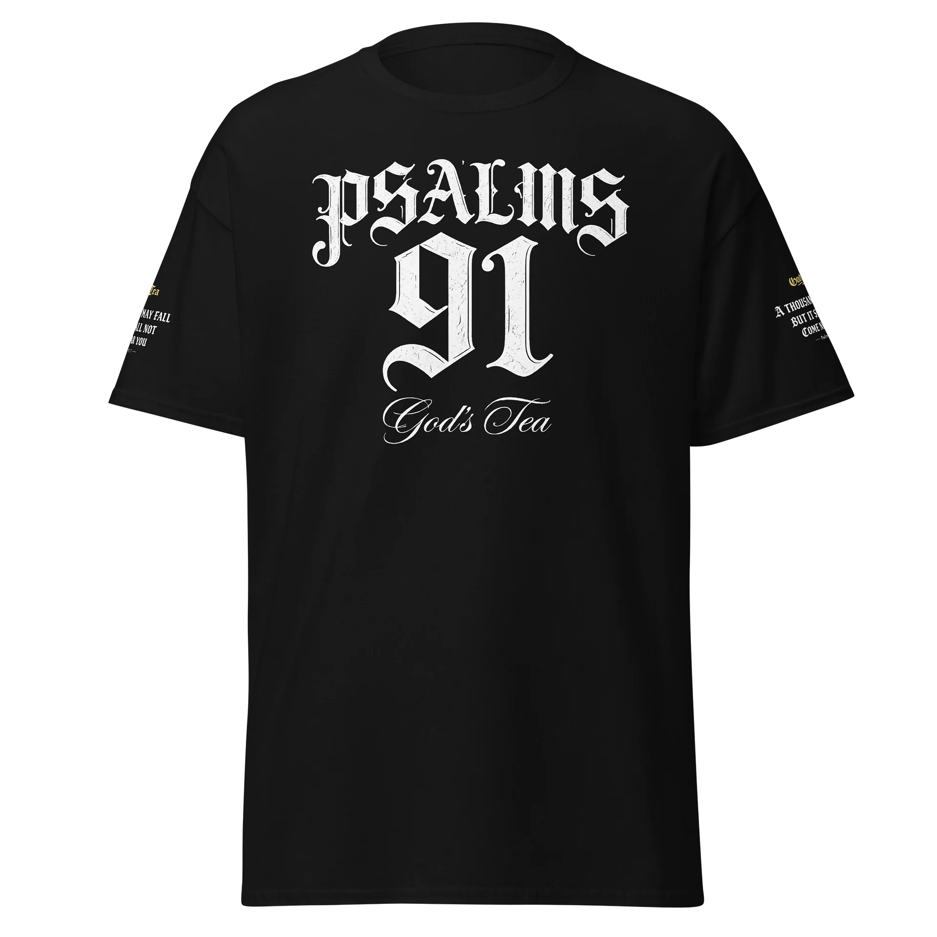 Psalm 91 Code 91 Gothic Tee product image (2)