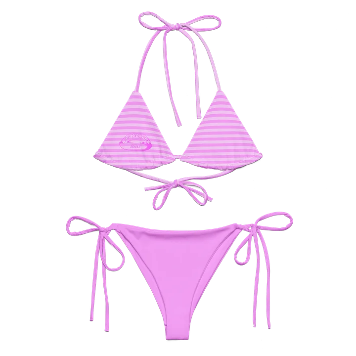 Pink Stripped Bikini product image (1)