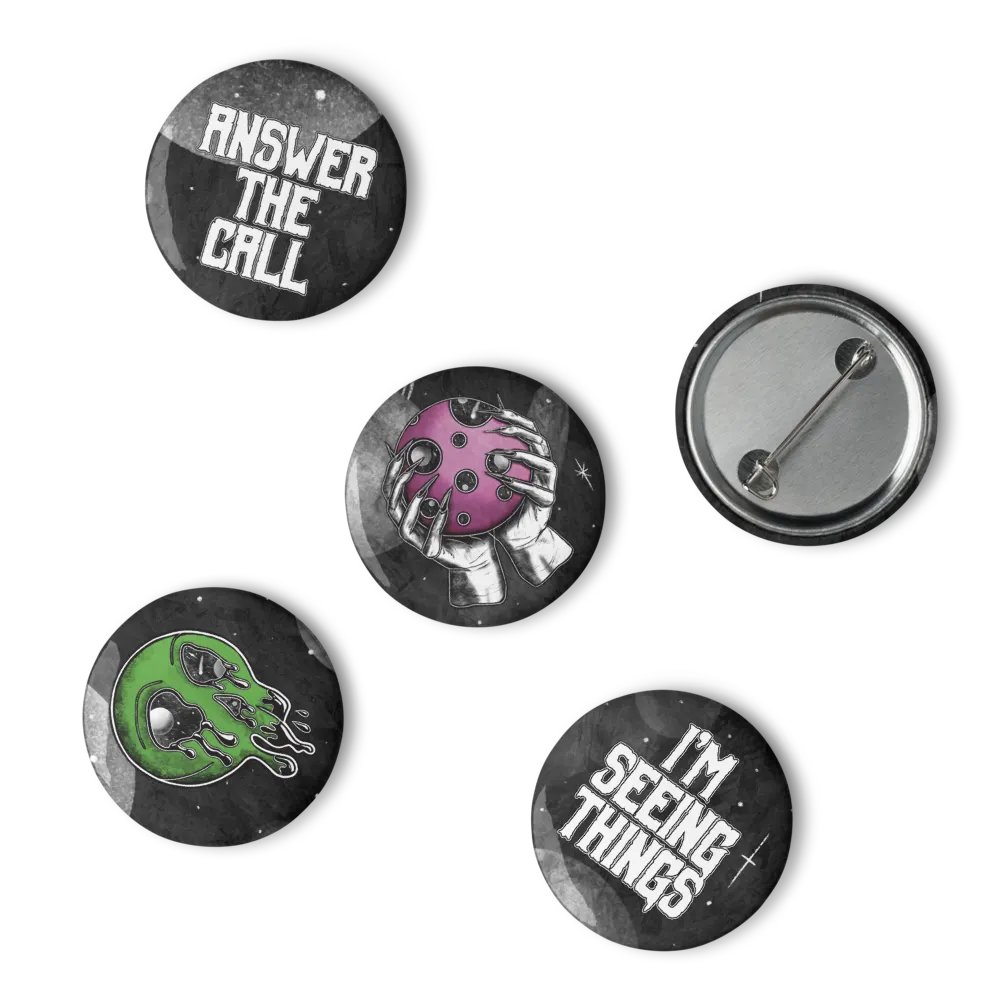 I'm Seeing Things Pin Badge Set product image (4)