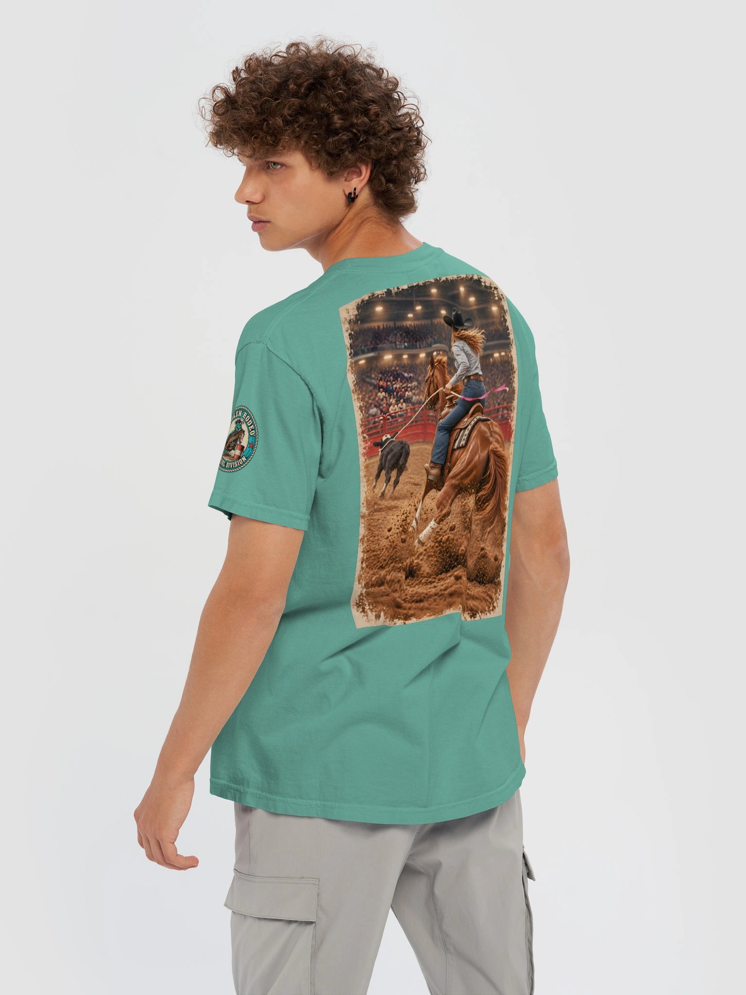 Breakaway Roping Shirt — Two-Sided POV Rodeo Tee | Broken Cowgirl™ product image (8)