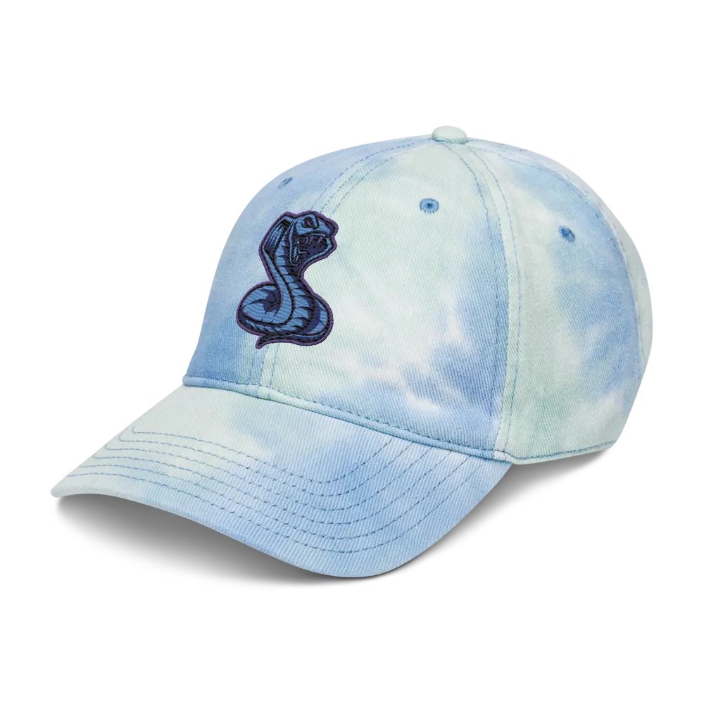 Snek Tie Dye Cap - cloud product image (7)