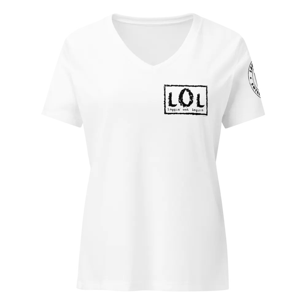 LOL V-Neck White product image (5)