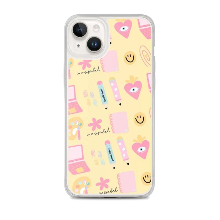 Whimsical Yellow Marisabel iPhone Case product image (1)