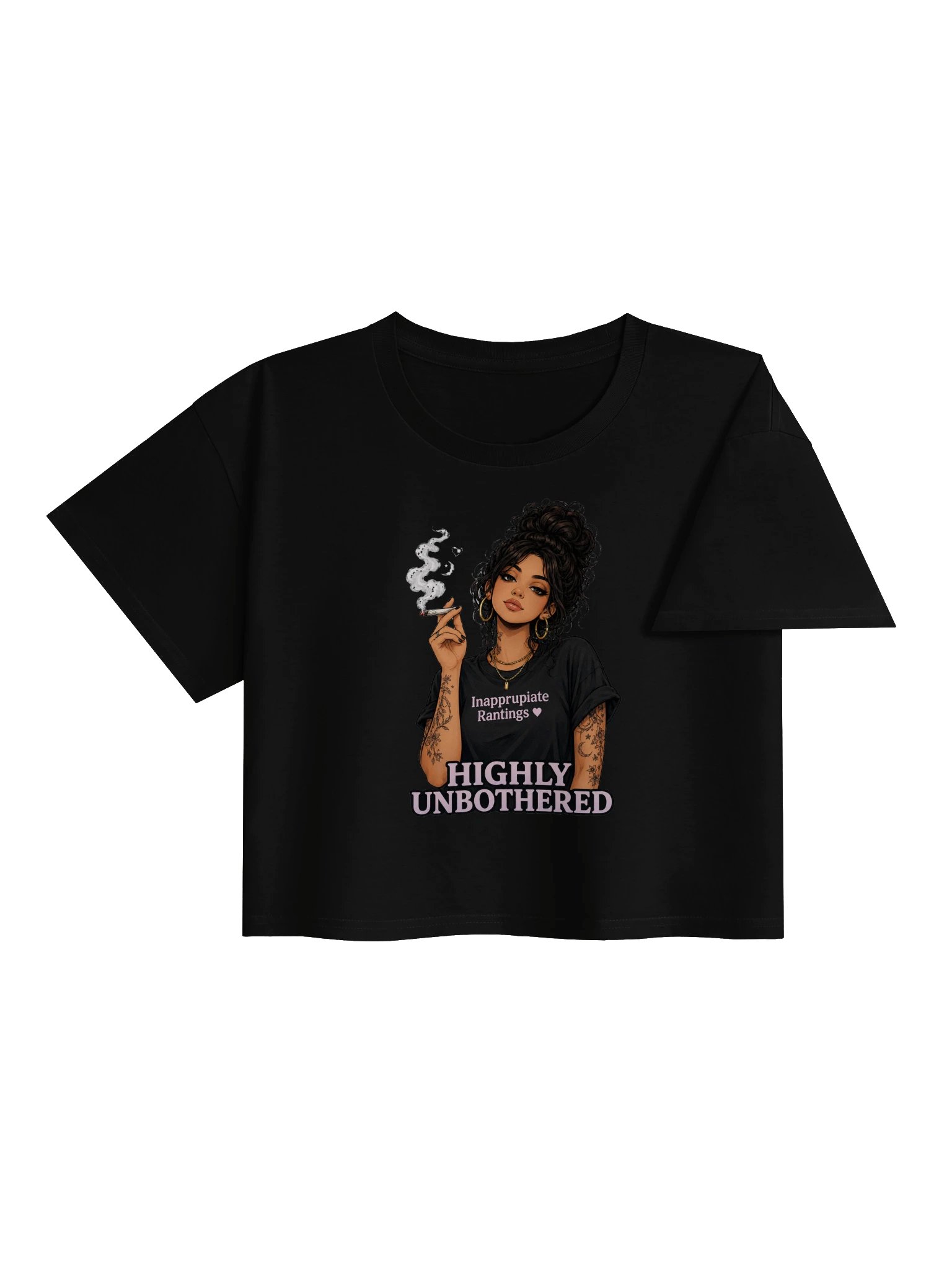 HIGHLY UNBOTHERED Crop Top product image (16)