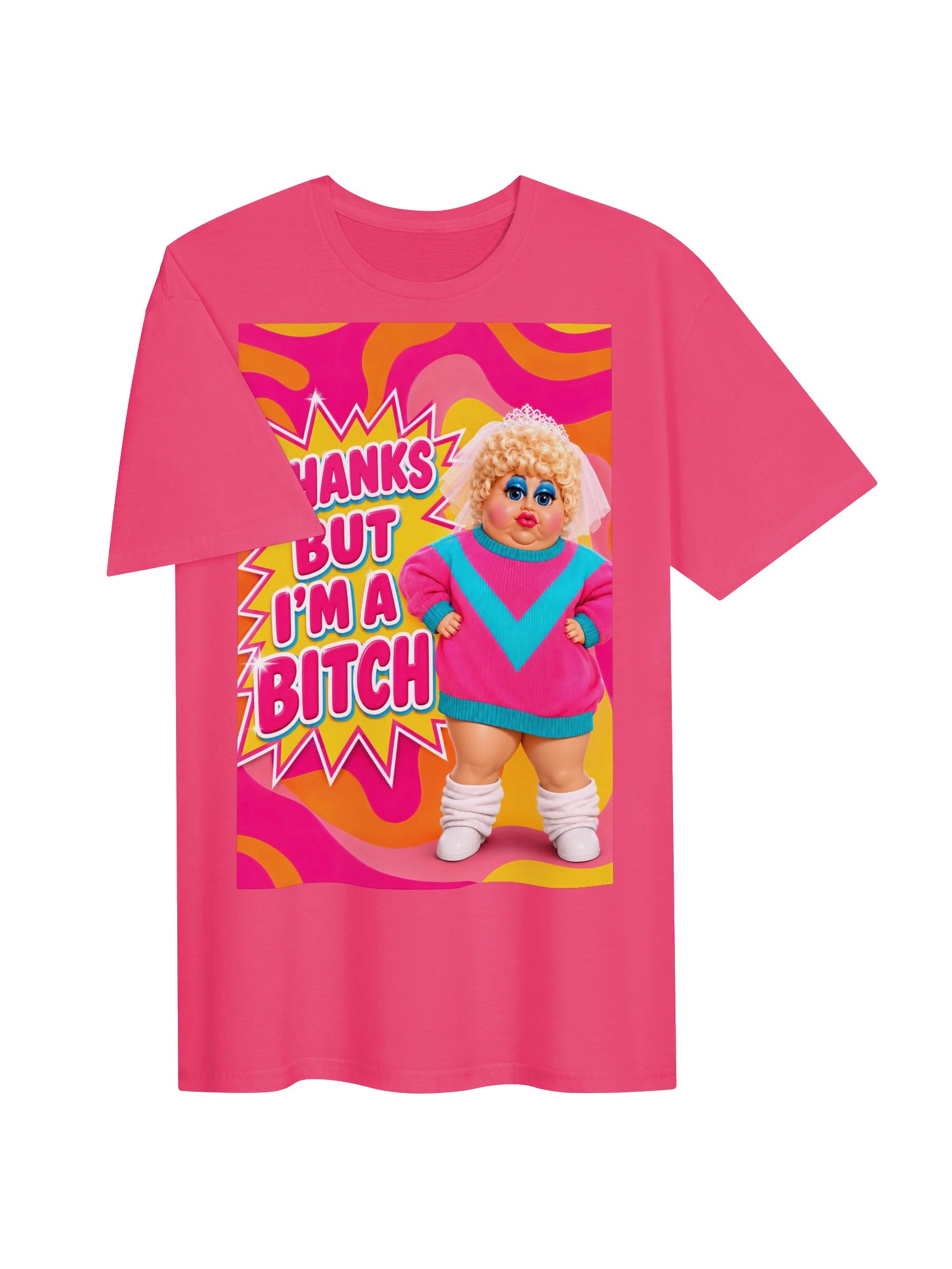 THANKS BUT I'M A BITCH | Gildan Unisex Softstyle T-Shirt product image (3)