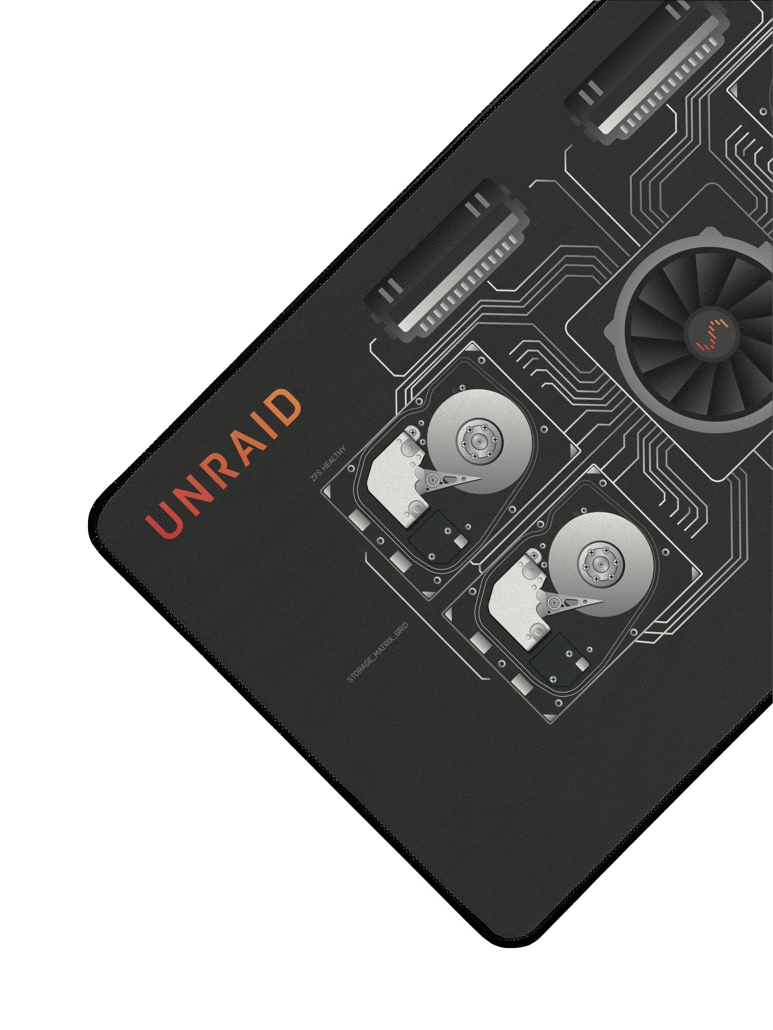 Unraid Command Center Desk Mat (Therapy Edition) product image (3)