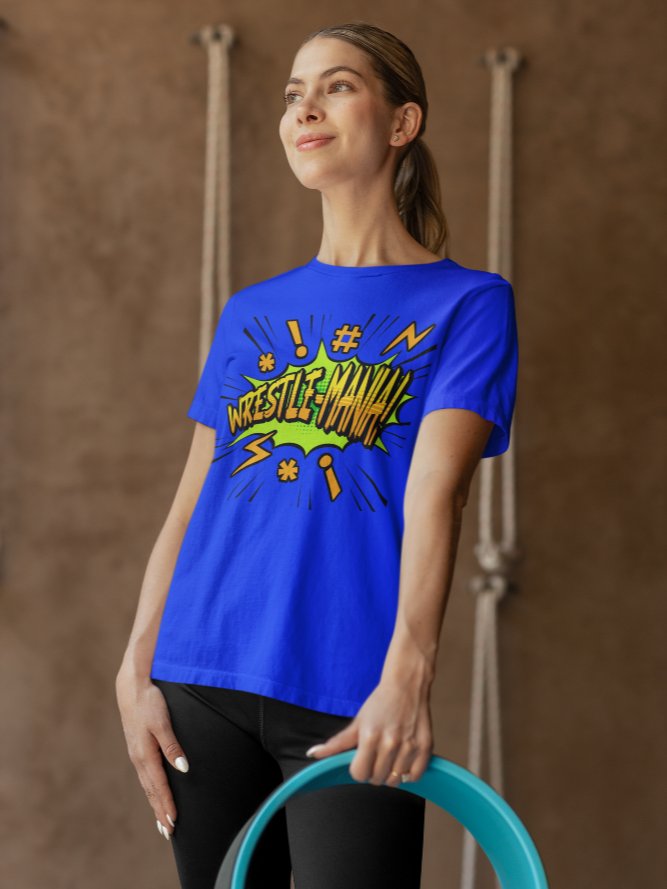 Wrestle-Mania Funny True Crime T-Shirt product image (3)