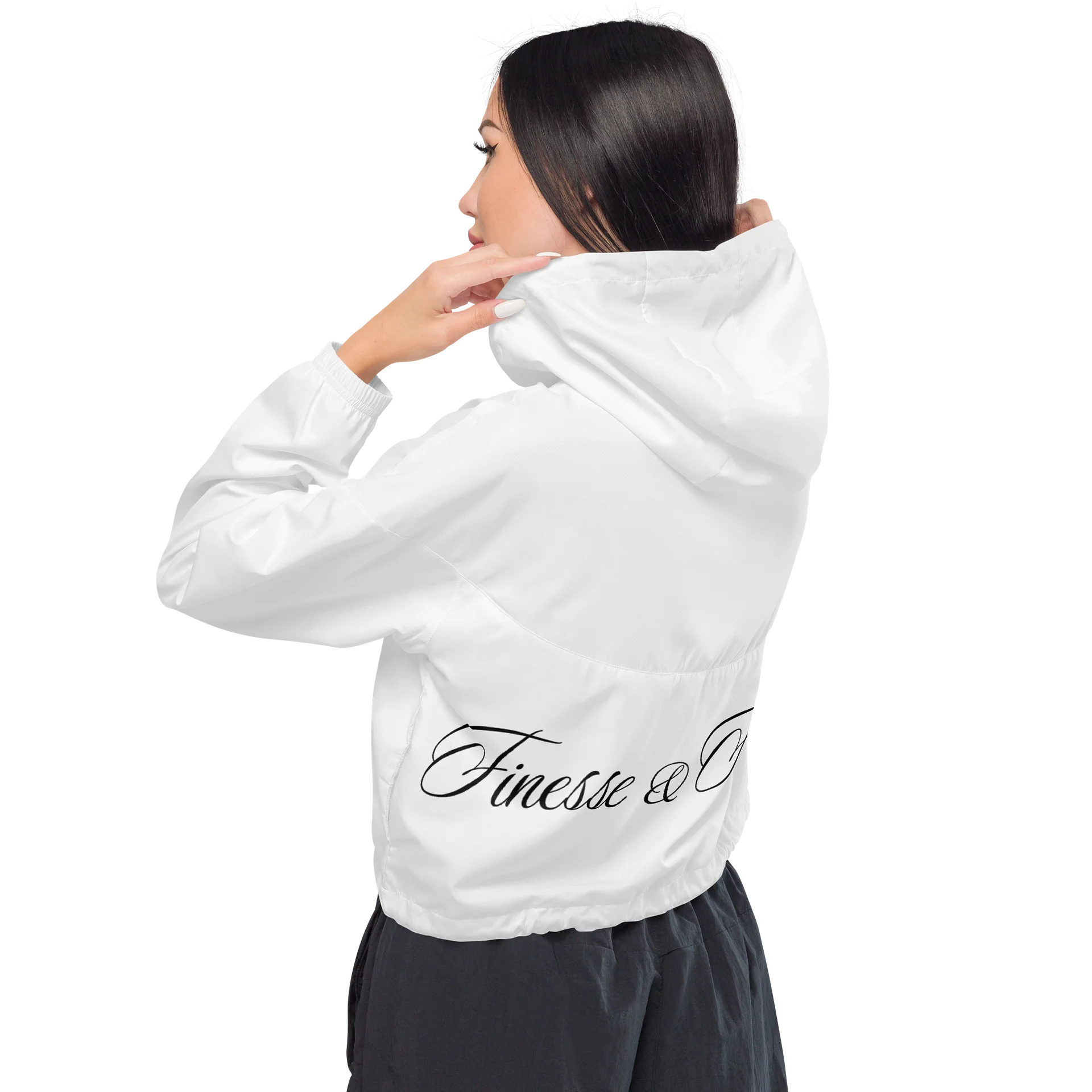 F&F Women's Cropped Windbreaker product image (4)