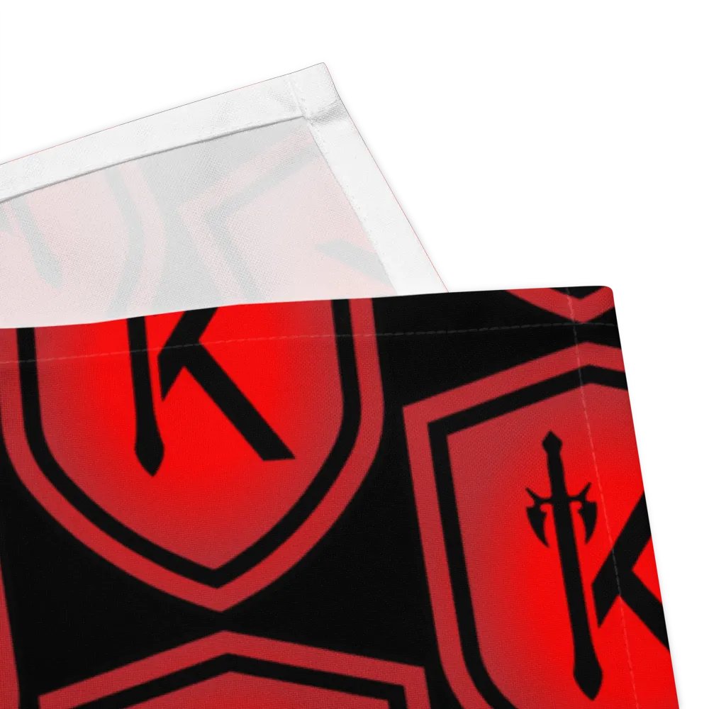 K-Shield Logo Pattern Napkin Set. product image (5)