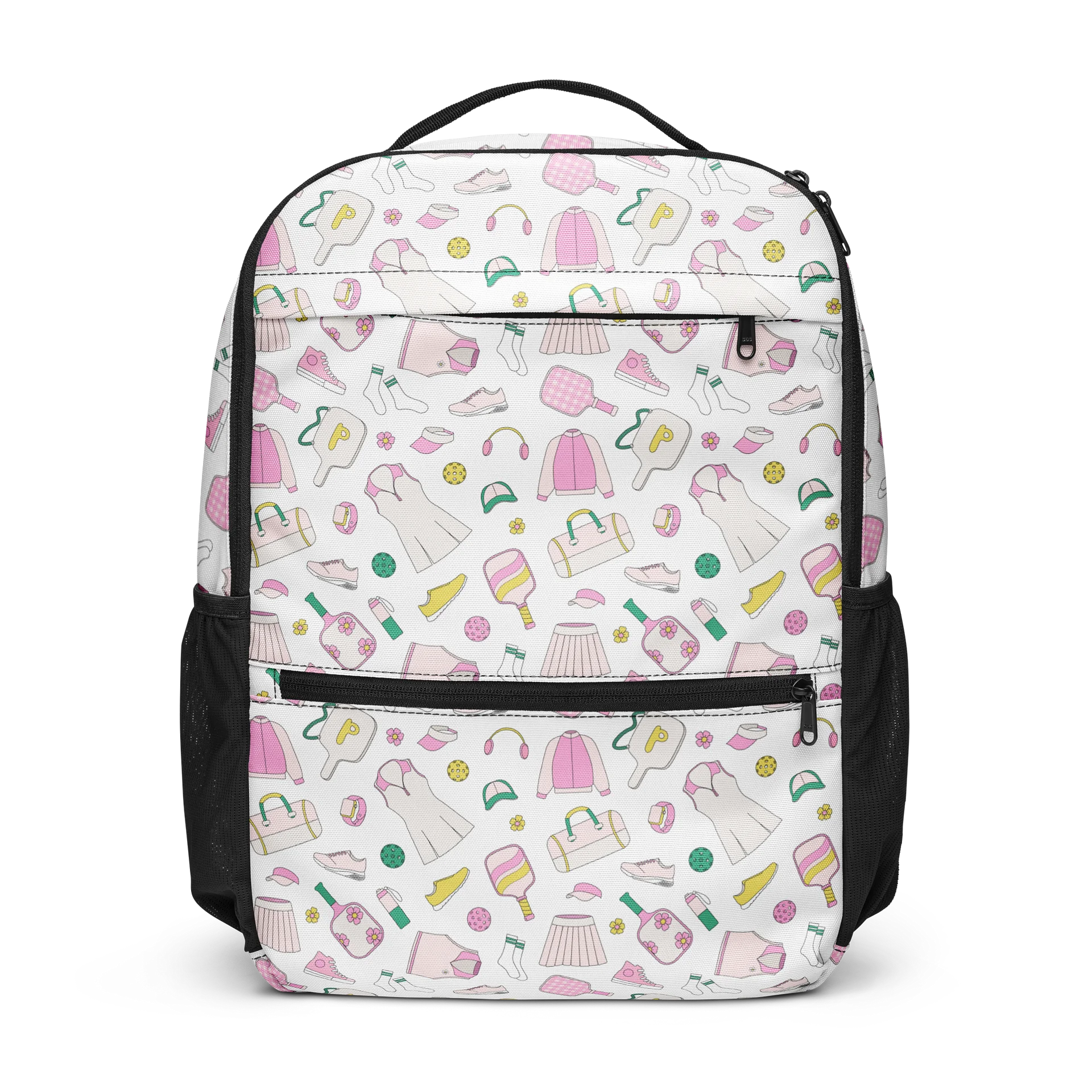 Power Pink Pickleball Backpack with Pockets product image (1)