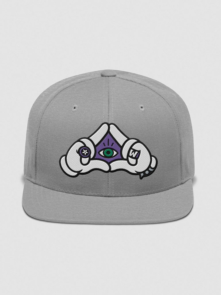 Triangular Eye Snapback Cap product image (8)