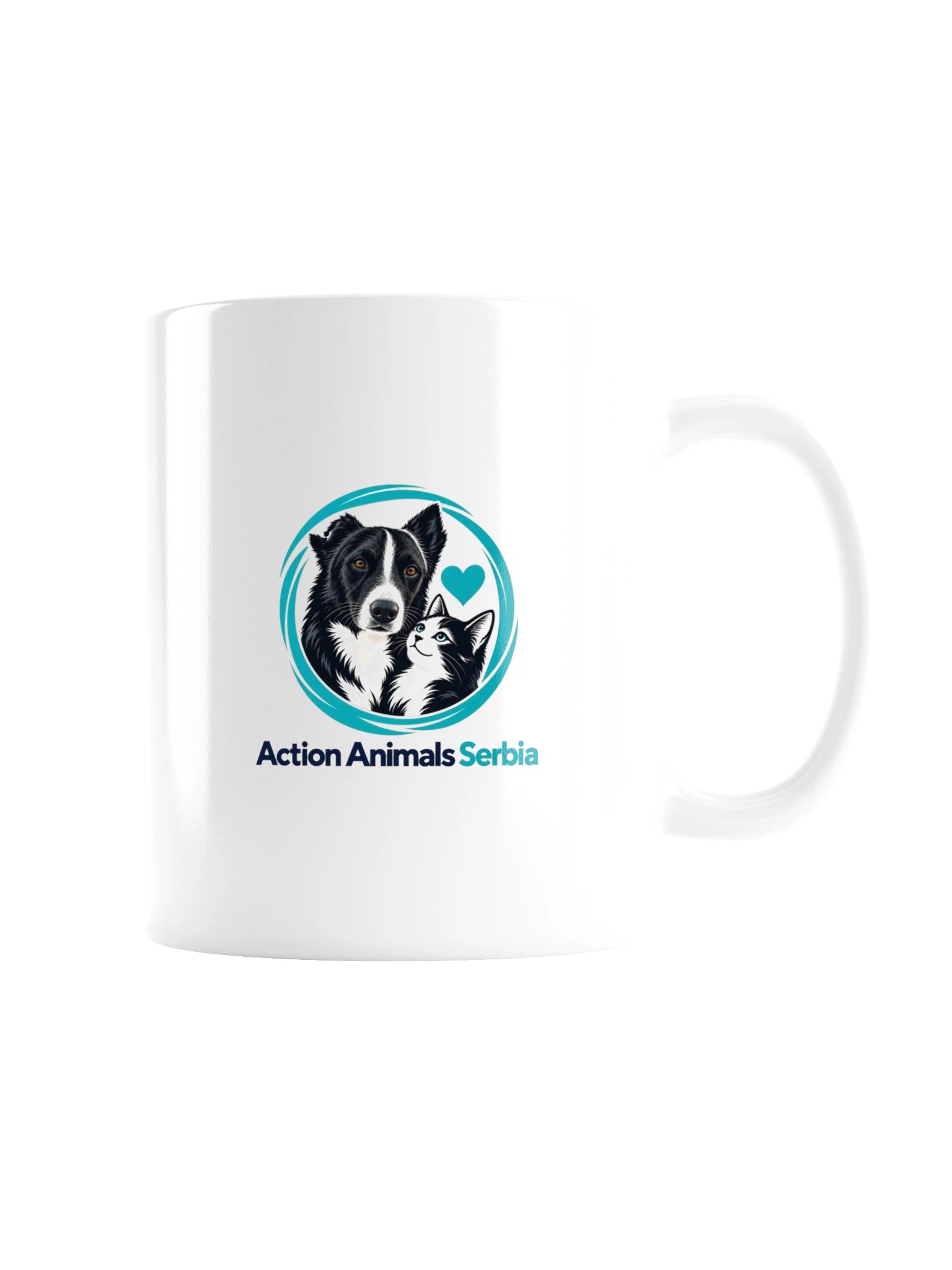 Action Animals Serbia – Kaffeetasse | Hund & Katze product image (3)