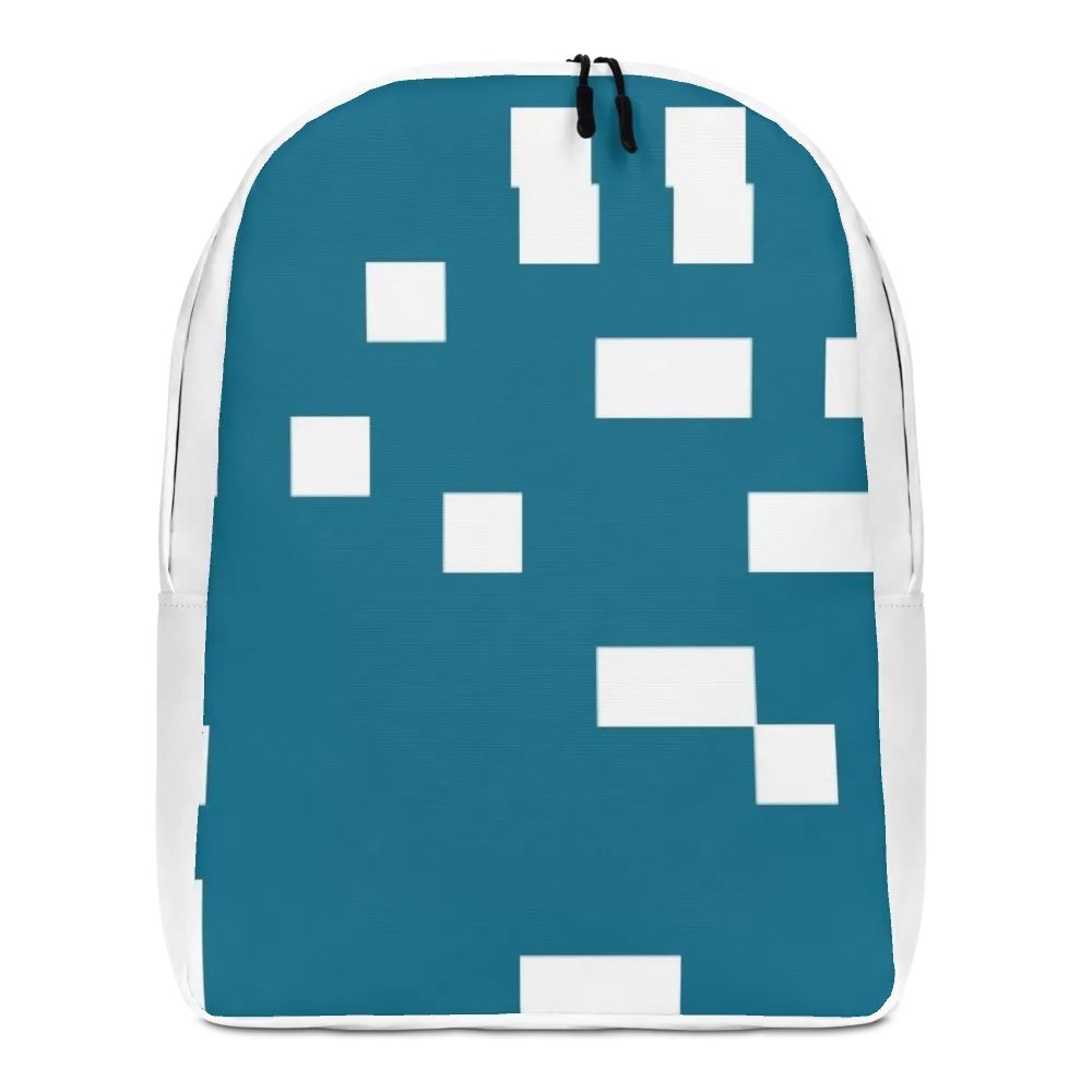 Pattern Art 2 Abstract Blue Backpack product image (1)