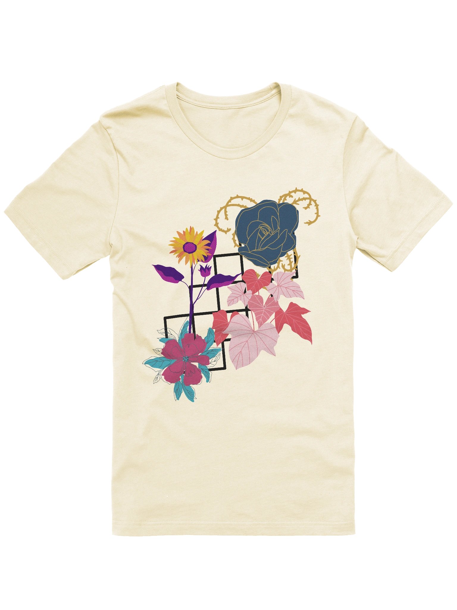 Floral Blooms Unisex T-Shirt product image (2)