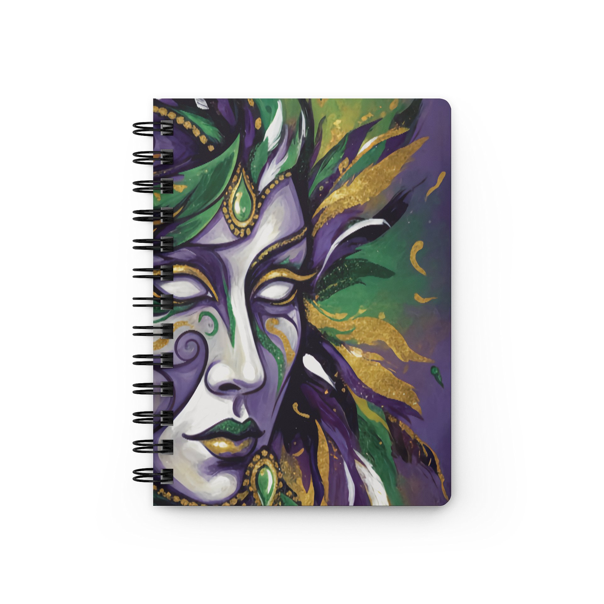 Enchanted Faces Spiral Journal product image (1)