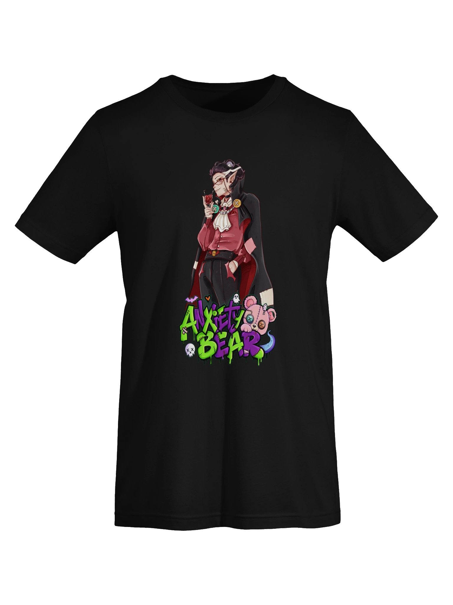 Anxiety Bear Human Vampbear T-shirt product image (55)