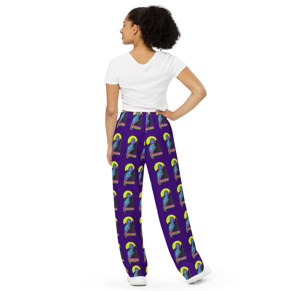 Castlevania Neon Tribute Wide-Leg Pants product image (5)