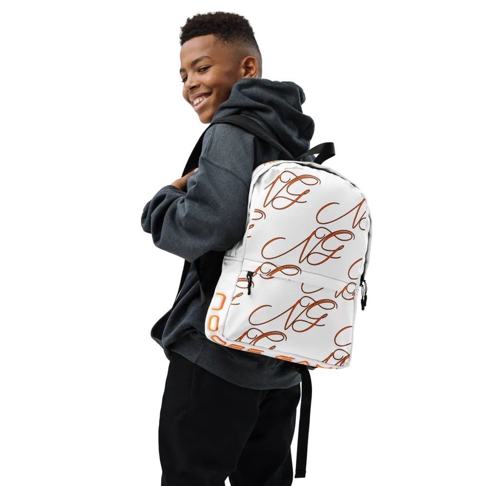 Ng text Stealthy Tech Backpack product image (7)