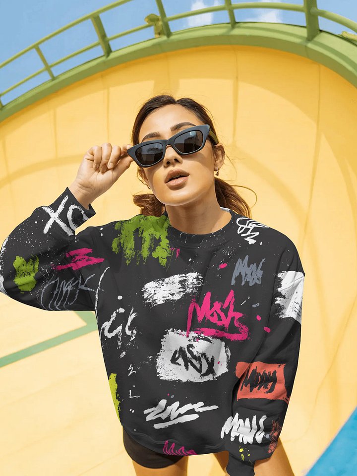 PSYCHO Collection – Cognitive Noise – All-Over Sweatshirt product image (1)