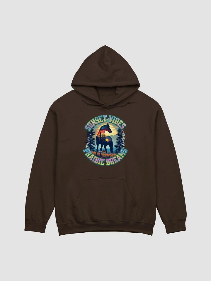 Sunset Vibes Prairie Dreams Horse Hoodie product image (3)