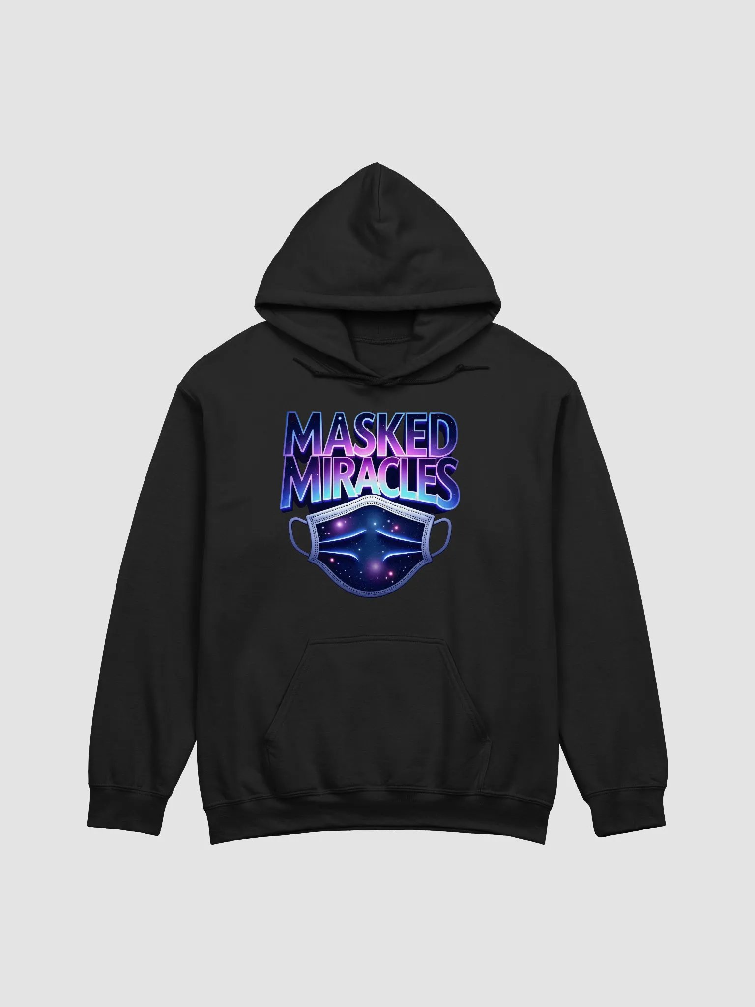 Cosmic Mirage Face Mask Hoodie product image (4)
