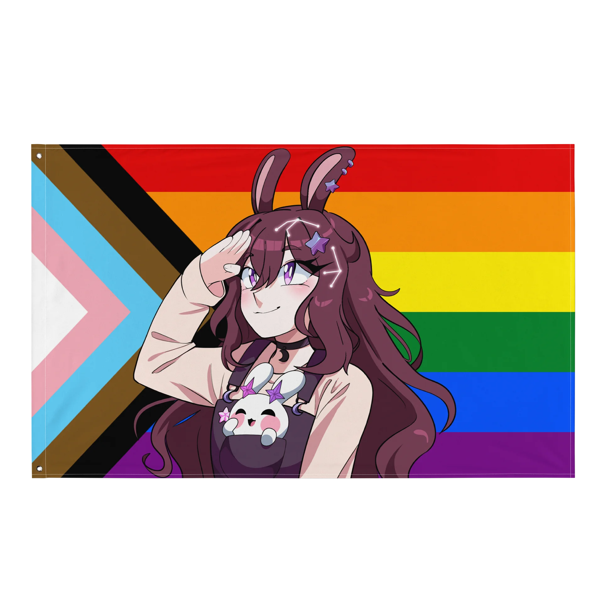 Progress Flag - featuring Yuwuna! product image (1)