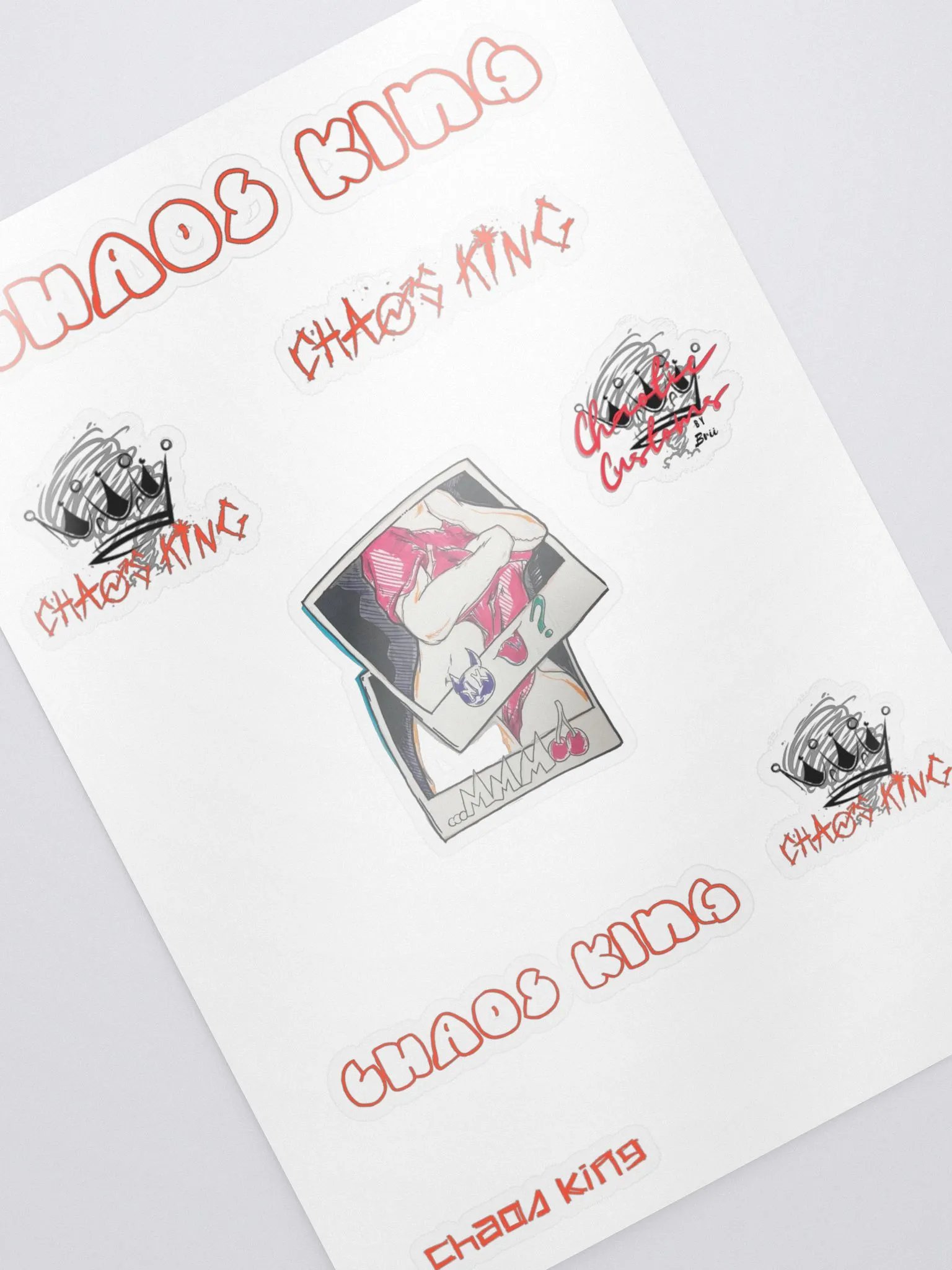 Chaos King Stickers product image (2)