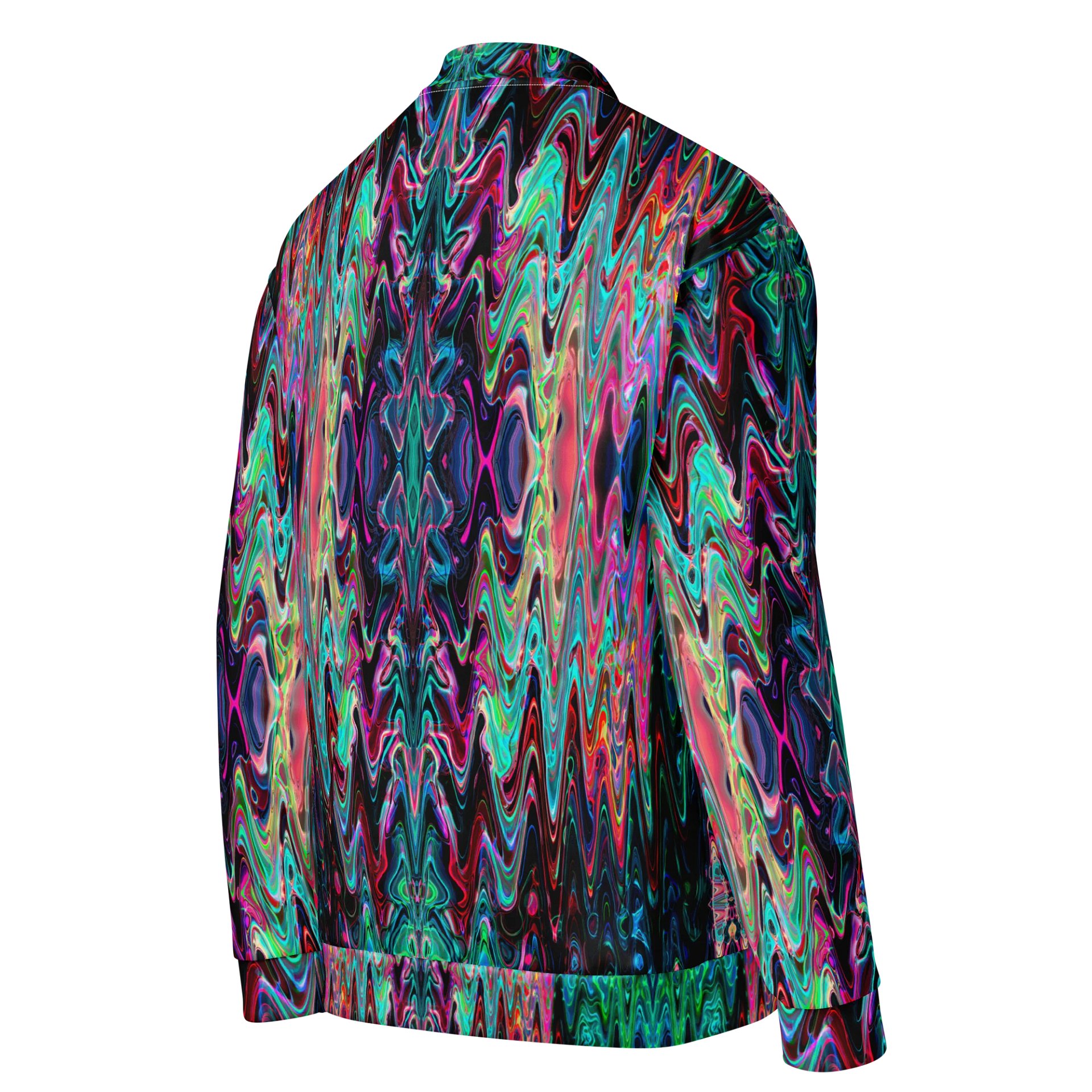 Radiant Resonance Fracture | All-Over Bomber Jacket product image (4)