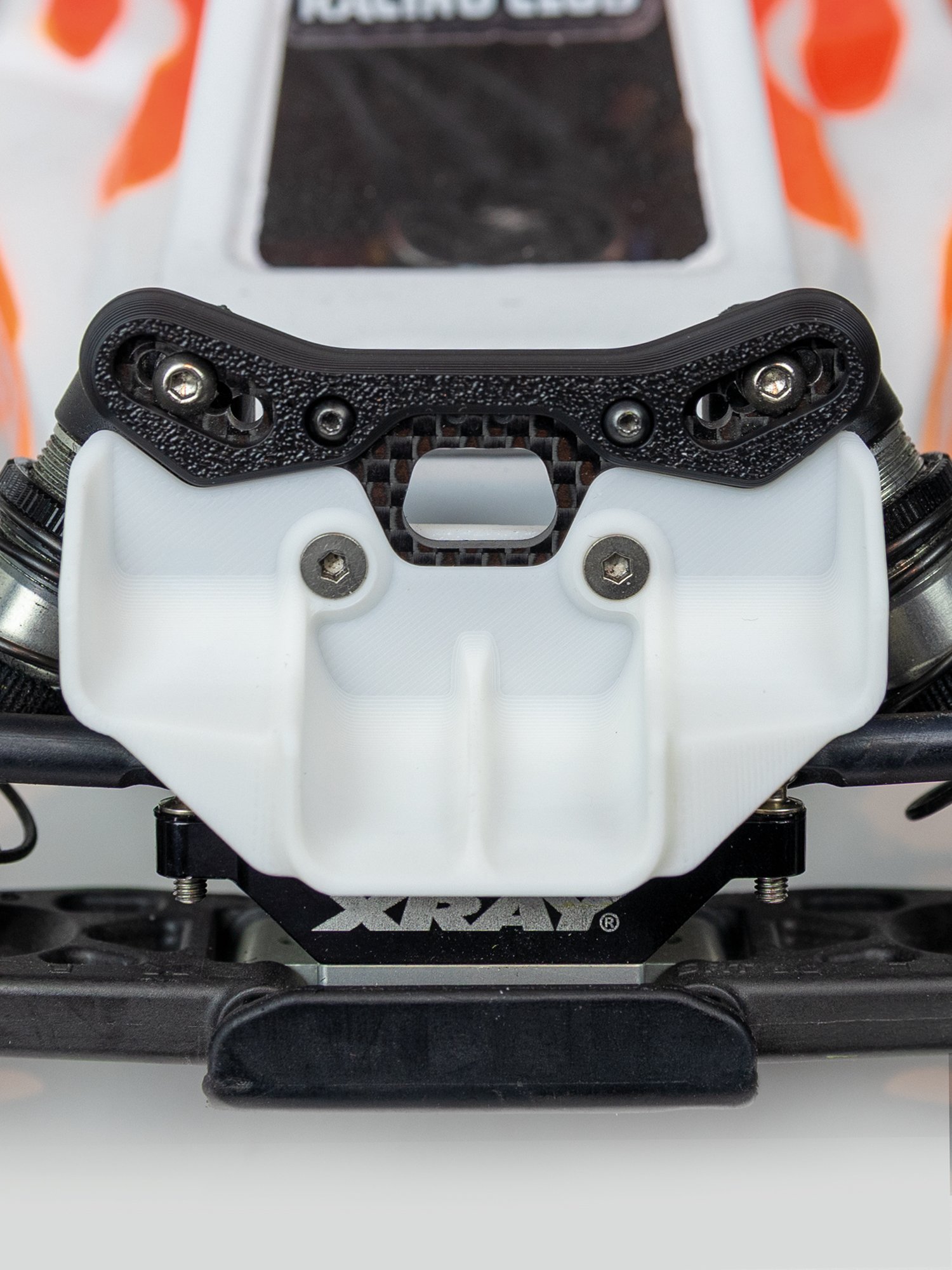 Front wing - Xray XB2 2-DOT w/Hellmers tower protector product image (2)