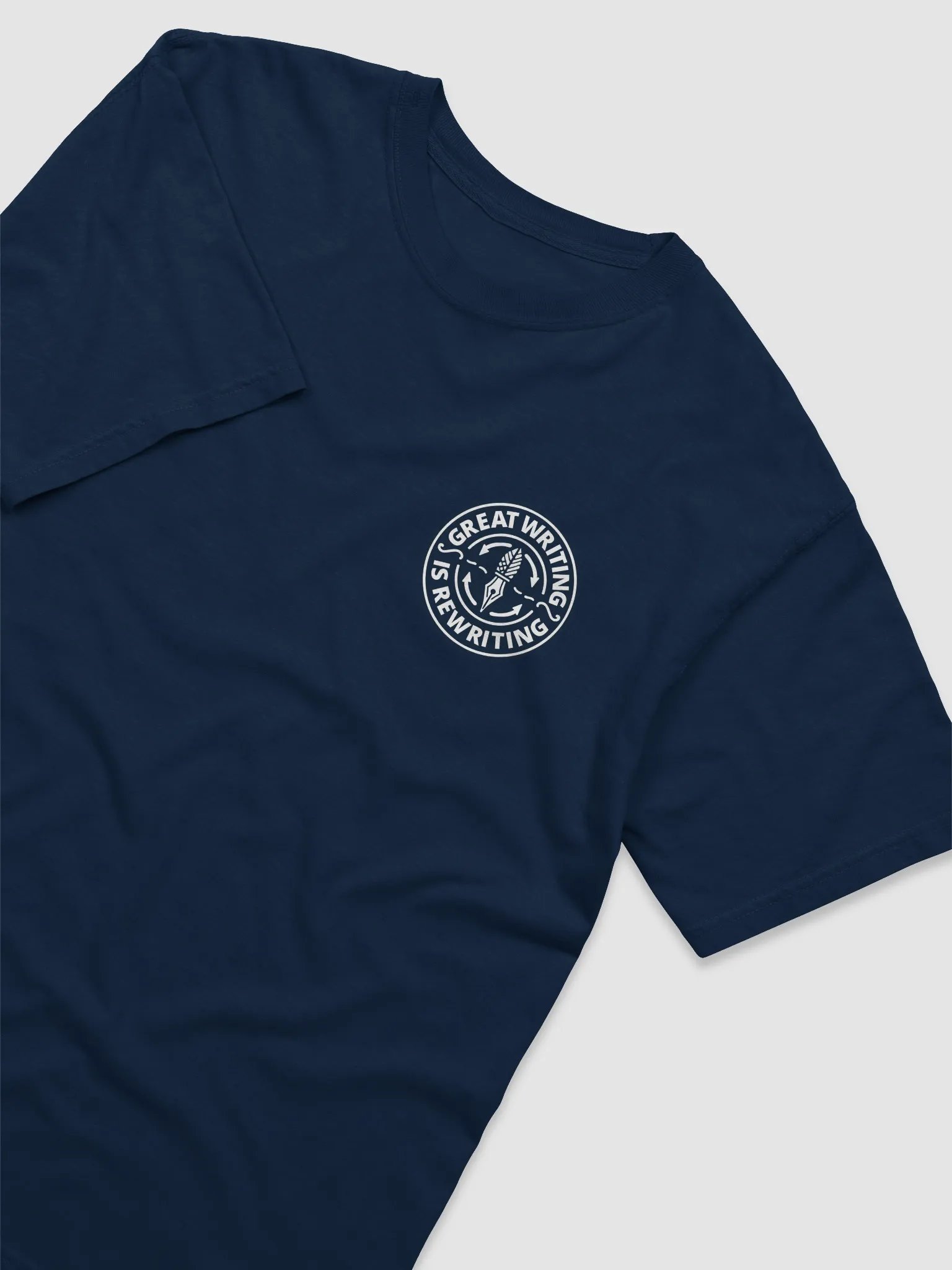 Great Writing Is Rewriting T-Shirt—Dyed Heavyweight T-Shirt (Color Image) product image (17)