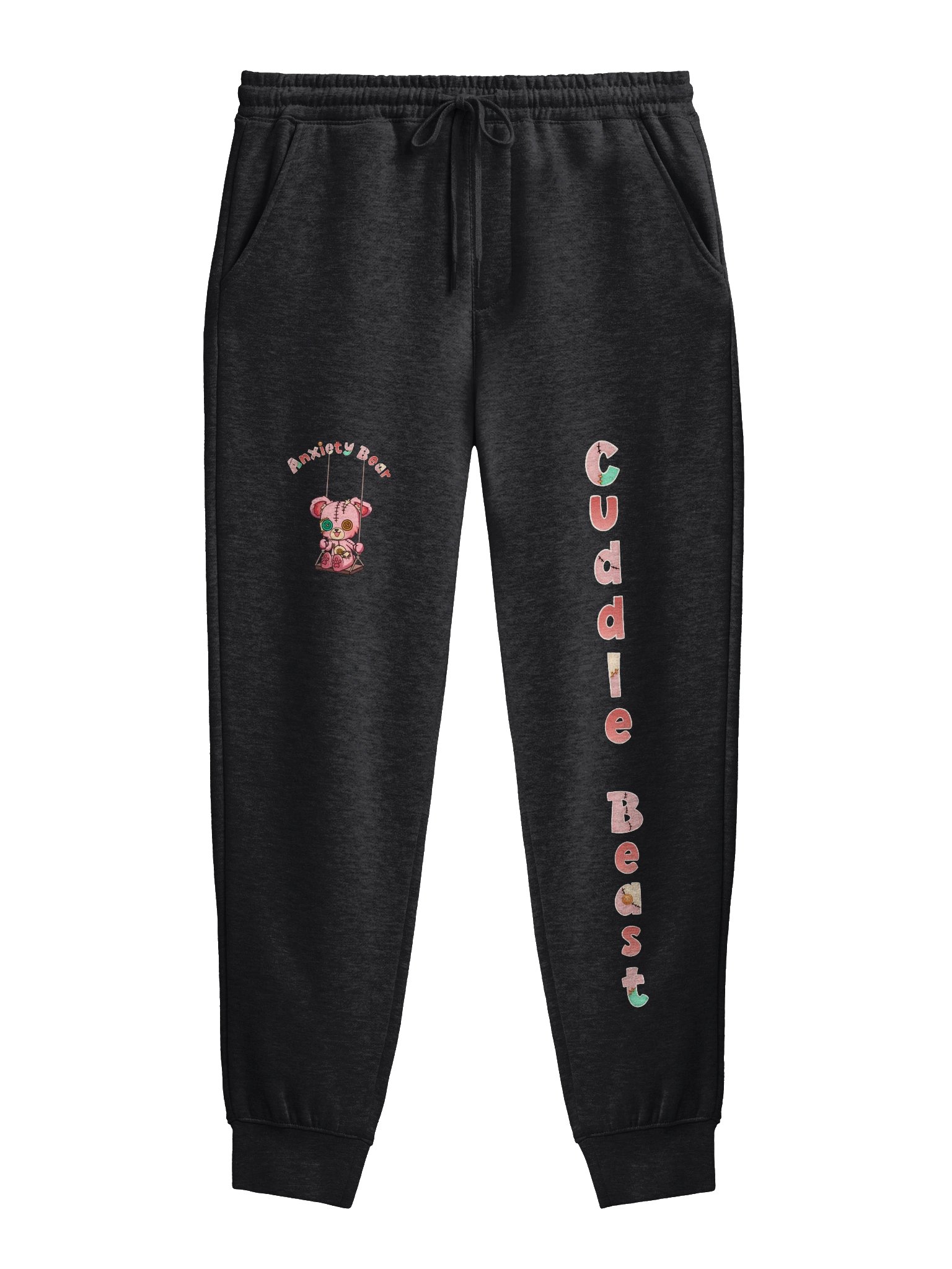 Anxiety Bear Men's Midweight Fleece Pant product image (1)